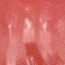 Sew Much Fun Tea Rose Dots | PUL Fabric | Polyurethane Laminate | Laminated on the FRONT