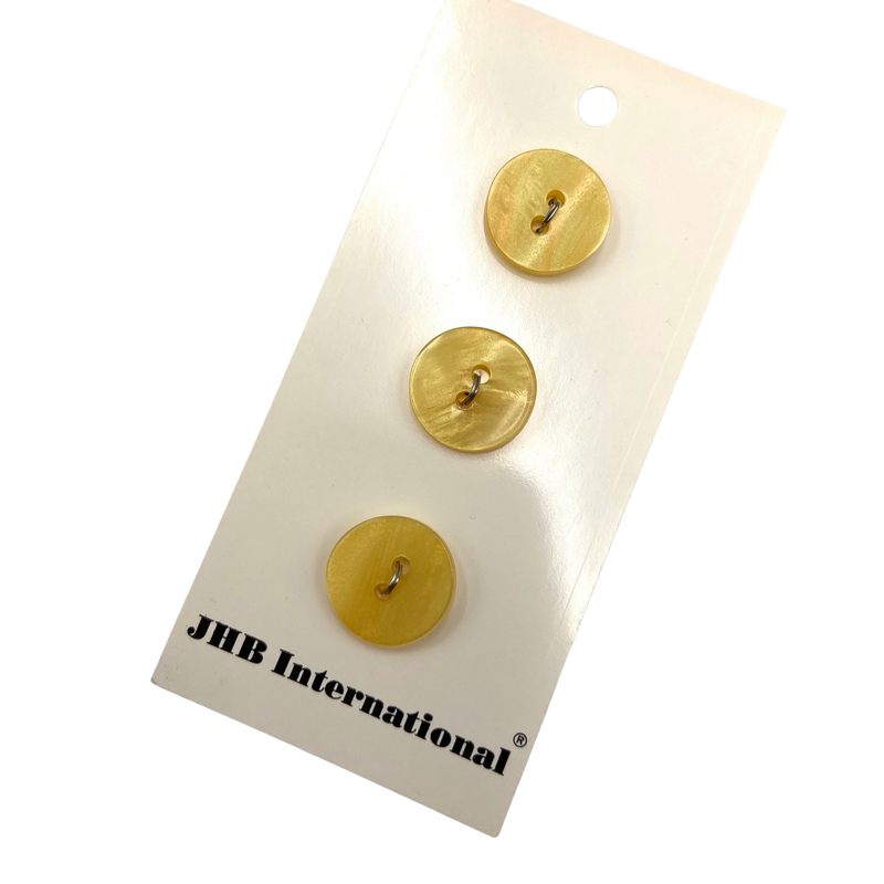 5/8" or 3/4" Betty | Plastic Buttons | Choose Your Size