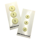 1/2" or 3/4" Emily | JHB International Plastic Buttons | Choose Your Size