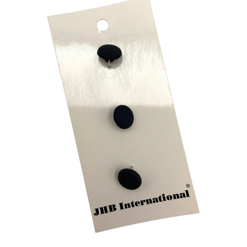 3/8", 1/2" or 5/8" Inky | Plastic Buttons | Choose Your Size