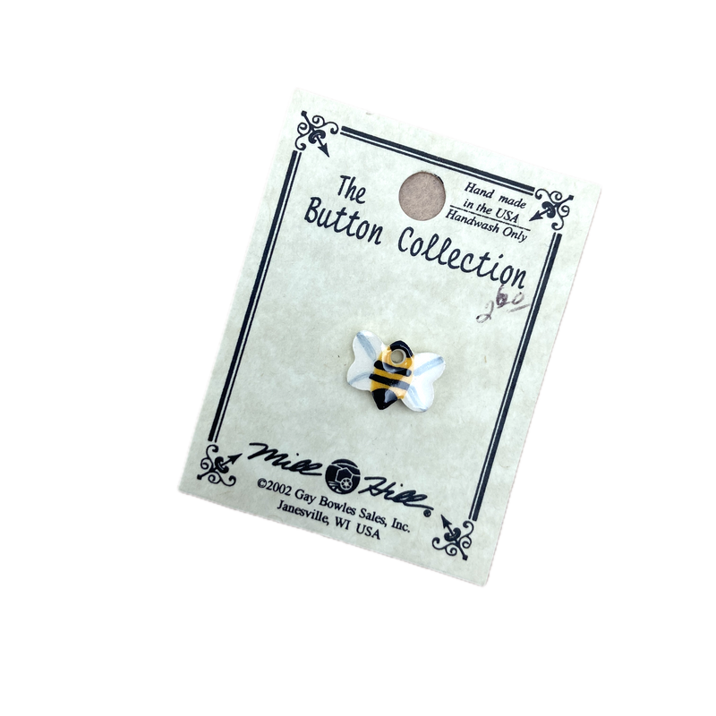 1/2" Tiny Bee | Ceramic Button