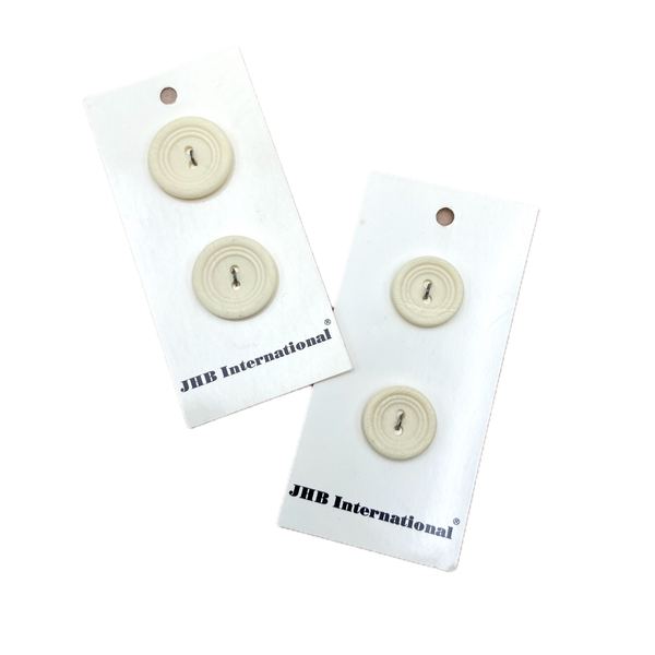 3/4" or 7/8" Albert | Plastic Buttons | Choose Your Size