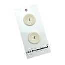 3/4" or 7/8" Albert | Plastic Buttons | Choose Your Size