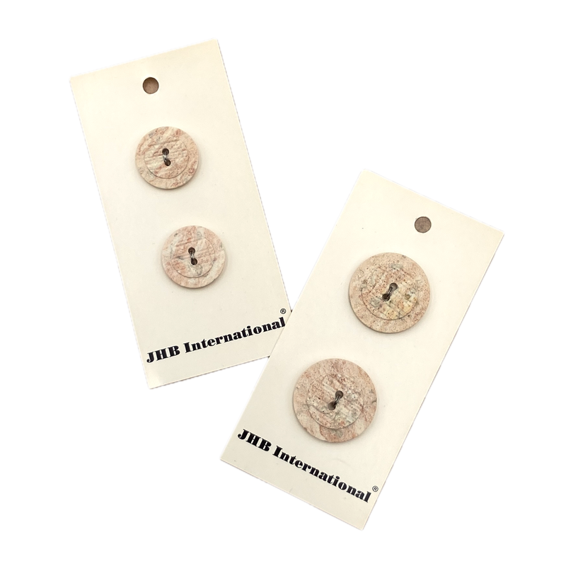 3/4" or 7/8" Danielle | Plastic Buttons | Choose Your Size