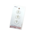 1/2" or 5/8" Elijah | Plastic Buttons | Choose Your Size