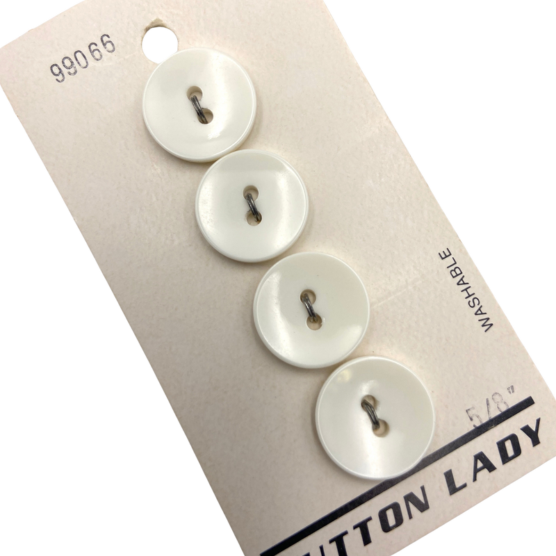 1/2", 5/8" or 3/4" Brittany  | Vintage Plastic Buttons | Choose Your Size