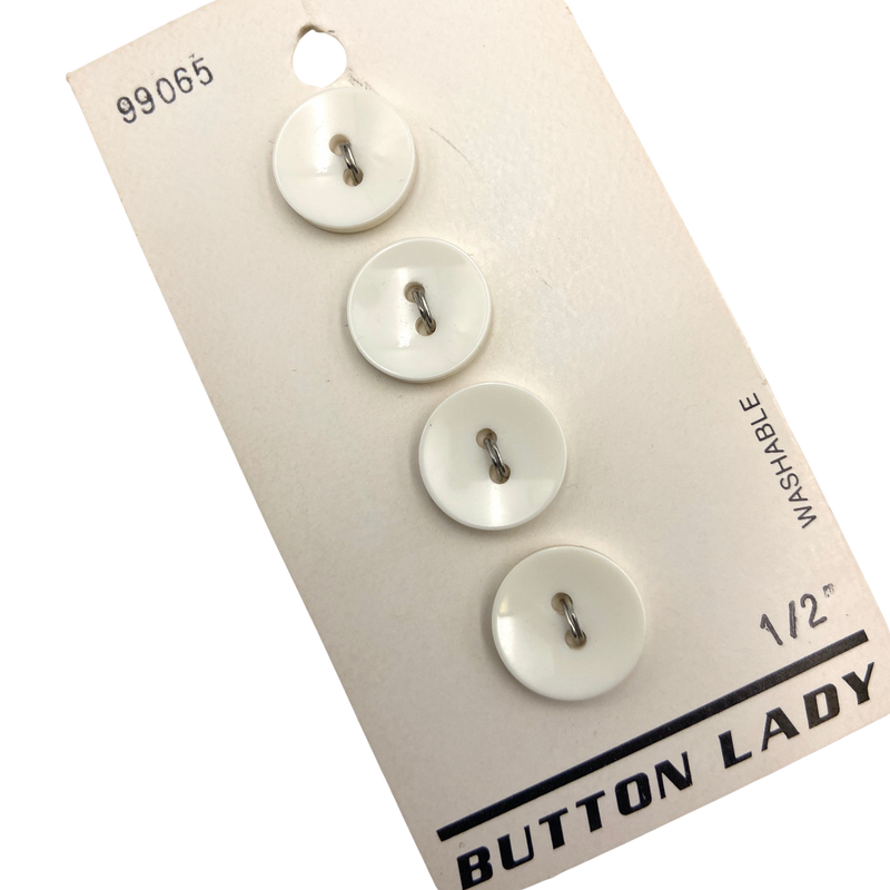 1/2", 5/8" or 3/4" Brittany  | Vintage Plastic Buttons | Choose Your Size