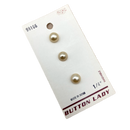 1/4" or 3/8" Pearly | Plastic Buttons | Choose Your Size