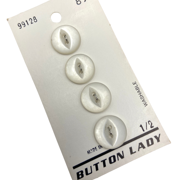 1/2" Kayla  | Vintage Plastic Buttons