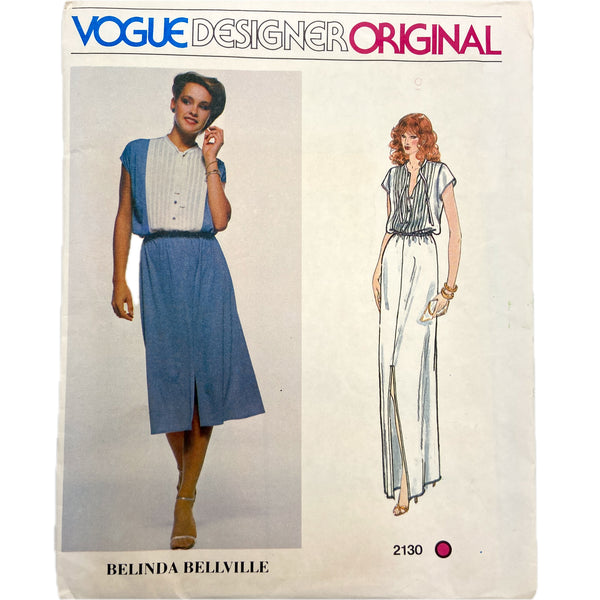 Vogue 2130 | Belinda Bellville | Adult Dress | Size 10