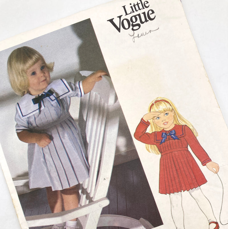 Little Vogue 2879 | Toddler's Dress | Size 2