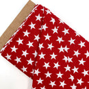 White Stars on Red | Liberty for All Henry Glass & Co. | Quilting Cotton