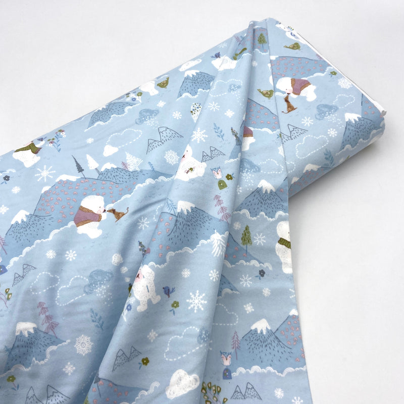 Bear Mountain Breeze | Winter Days | Cotton Flannel