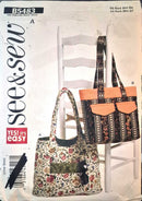 See & Sew B5483 | Totes | Craft Pattern