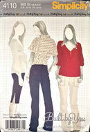 Simplicity 4110 | Misses' Pants in Two Lengths | Size 4-12