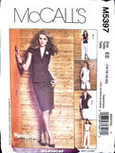 McCall's M5397 | Misses'/Miss Petite Lined Jackets, Skirt, Shorts, and Pants in Two Lengths | Size 14-20