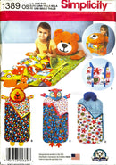 Simplicity 1389 | Child's Nap Packs | One Size
