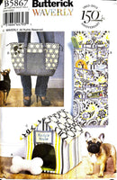 Butterick Waverly B5867 | Toy, Organizer, House, Mat, and Carry Bag | One Size