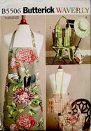 Butterick Waverly B5506 | Aprons, Sleeves, Tote, & Hat | Size S-L