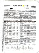 Butterick B5526 | Misses' Shirt | Size 14-22