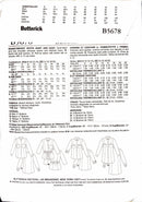 Butterick B5678 | Misses' Petite Shirt & Sash | Size 14-20