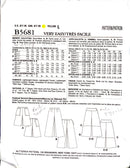 Butterick Fast & Easy B5681 | Misses' Culottes | Size 10 - 18