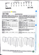 Butterick B5788 | Misses'/Women's Leggings | Size 8 - 16