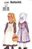 Butterick 3186 | Children's/Girl's Costume | Kid's Size 2-5