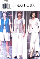 Butterick J.G. Hook 3369 | Misses' Vest, Skirt, Shorts, & Pants | Size 6-12