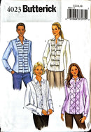 Butterick 4023 | Misses'/Misses' Petite Shirt | Size 12-16