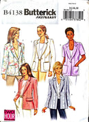 Butterick B4138 | Misses'/Misses' Petite Jacket | Size 14-18
