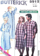 Butterick 5915 | Unisex Nightshirt | Size L-XL