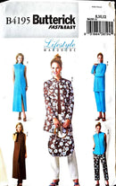 Butterick B4195 | Misses'/Misses' Petite Top, Jacket, Dress, & Pants | Size 8-12