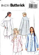 Butterick B4231 | Misses'/Misses' Petite Shirt | Size 14-18