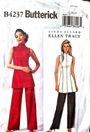 Butterick B4237 | Misses'/Misses' Petite Tunic & Pants | Size 12-16