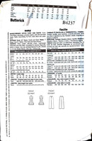 Butterick B4237 | Misses'/Misses' Petite Tunic & Pants | Size 12-16