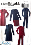 Butterick B4298 | Misses' Jacket, Dress, Skirt, & Pants | Size 14-20
