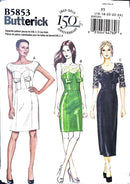 Butterick B5853 | Misses'/Misses' Petite Dress | Size 16-24