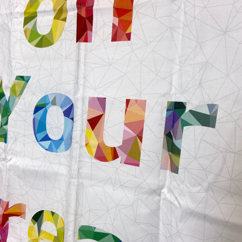 Don't Quit on Your Dream | Quilt Panel