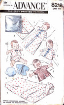 *Vintage* Advance 8218 | Infant's Layette | One Size