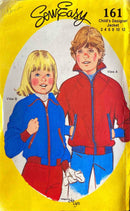 Sew Easy 161 Vintage | Child's Designer Jacket | Kid's Size 2-12