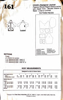 Sew Easy 161 Vintage | Child's Designer Jacket | Kid's Size 2-12