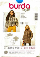 Burda Style 7131 | Adult's Jacket in Two Lengths | Size 10-22