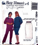 McCall's 4490 Busy Woman's Sewing Pattern | Misses' Skirt and Pants | Size 18-20