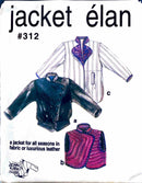 Design & Sew Patterns 312 | Adult's Jacket Elan | Size 4-22