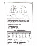 The Sewing Workshop Collection | Adult's Cowl Top | Size 8-18