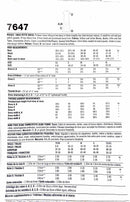 Simplicity 7647 | Misses'/Miss Petite Dress | Size Xs-M