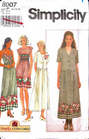 Simplicity 8007 | Misses' Dress & Jacket | Size 12-16