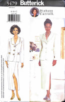 Butterick Diahann Carroll 5479 | Misses'/Misses' Petite Jacket & Skirt | Size 8-12