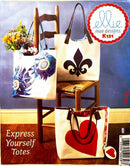 Ellie Mae Designs K121 |  Express Yourself Totes | Accessory Pattern